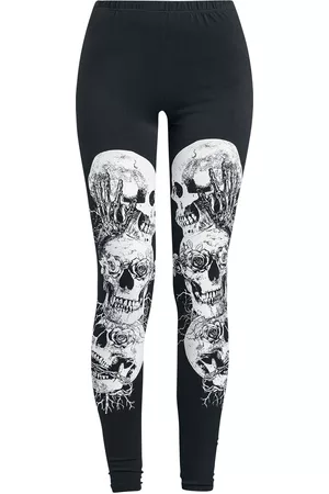 Jawbreaker Gootti Leggingsit - Still Evil - M- XL - varten Naiset