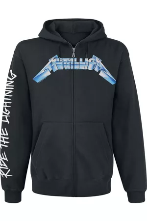 Metallica Vetoketjuhuppari - Ride The Lightning - S- 5XL - varten Miehet