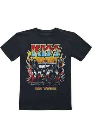 Kiss T-paita - Kids - On Fire - 98/104- 134/146 - varten lapset