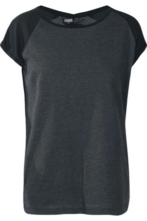 Urban classics T-paita - Ladies Contrast Raglan Tee T-paita - XS- 4XL - varten Naiset