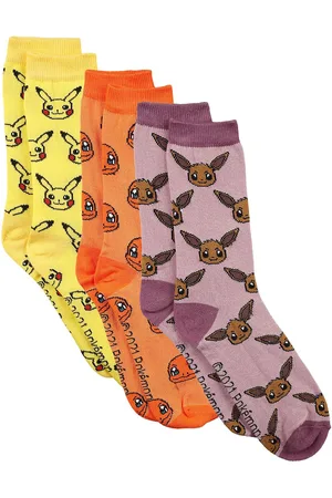 Pokemon Gaming Sukat - Pikachu Charmander Eevee -sukat - EU39-42- EU 43-46 - varten