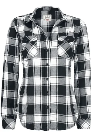 Brandit Flanellipaita - Amy Flannel Checkshirt ruutupaita - M- 5XL - varten Naiset
