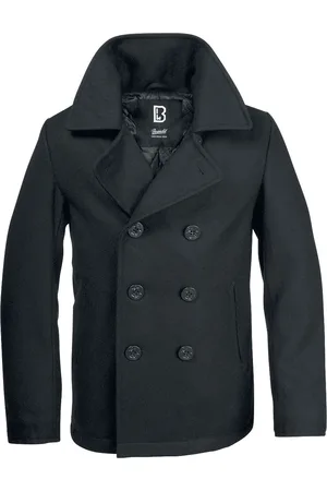 Brandit Univormutakki - Pea Coat kansitakki - S- 3XL - varten Miehet