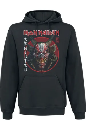 Iron Maiden Huppari - Senjutsu Eddie Face Circle - S- M - varten Miehet