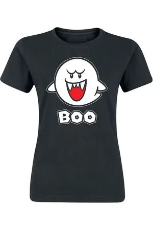 Super Mario Gaming T-paita - Boo - S- XXL - varten Naiset