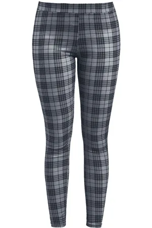 Forplay Leggingsit - Checkered Leggings - S- 3XL - varten Naiset
