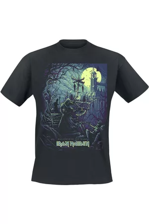 Iron Maiden T-paita - Hallowed Be Thy Name - S- XXL - varten Miehet