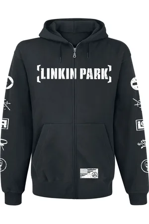 Linkin Park Vetoketjuhuppari - Graffiti - S- XXL - varten Miehet