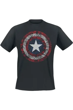 Marvel Disney T-paita - Comic Shield - S- XXL - varten Miehet