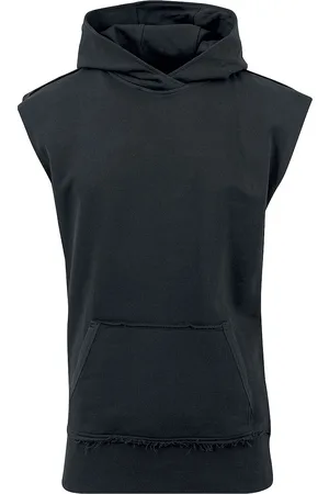 Urban classics Huppari - Open Edge Sleeveless Hoodie hihaton huppari - S- XXL - varten Miehet