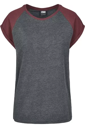 Urban classics T-paita - Ladies Contrast Raglan Tee T-paita - XS- 5XL - varten Naiset