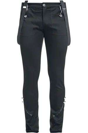 Banned Alternative Gootti Kangashousut - Military Drummer Trousers - XL- XXL - varten Miehet