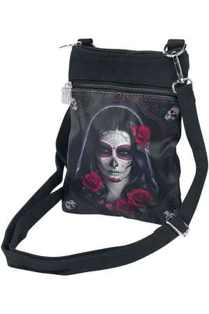 Nemesis Now Gootti Olkalaukku - Sugar Skull - varten