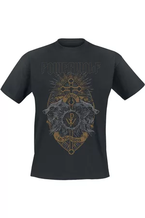 Powerwolf T-paita - Crest Wolves - S- XXL - varten Miehet