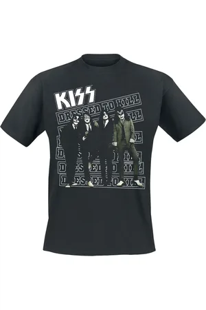 Kiss T-paita - Dressed to kill - S- XXL - varten Miehet
