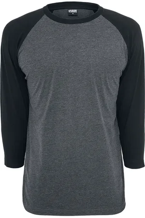 Urban classics Pitkähihainen paita - Contrast 3/4 Sleeve Raglan Tee T-paita - S- 5XL - varten Miehet