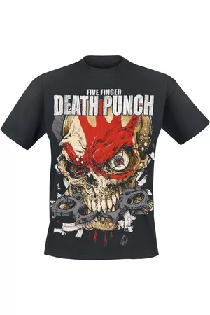 Five Finger Death Punch T-paita - Knucklehead Kopia Exploded - M- XL - varten Miehet