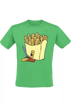 Food Fun T-paita - Frittis - S- 3XL - varten Miehet