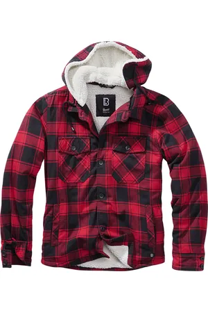 Brandit Välikausitakki - Lumberjacket Hooded välikausitakki - M- 5XL - varten Miehet