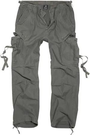 Brandit Reisitaskuhousut - M65 Vintage Trousers reisitaskuhousut - S- XXL - varten Miehet