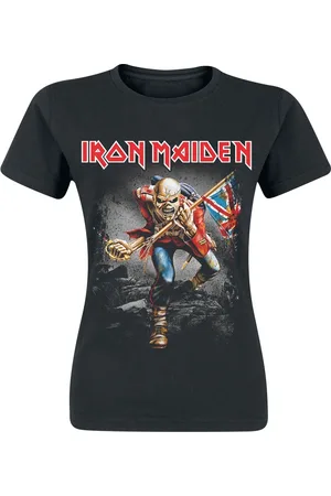 Iron Maiden T-paita - Vintage Trooper - S- XL - varten Naiset