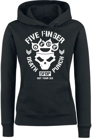 Five Finger Death Punch Huppari - Skull Knuckles - M- XL - varten Naiset