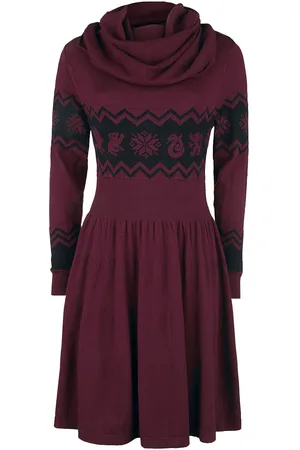 Harry Potter Keskipitkä mekko - Häuser - M- 4XL - varten Naiset