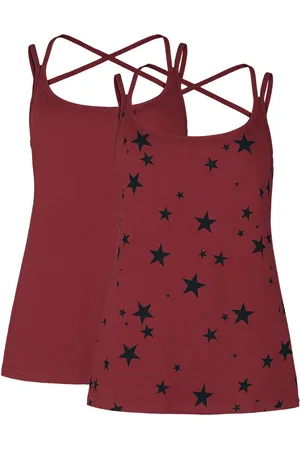 RED by EMP Girl-Tops Doppelpack mit Sternen - Toppi - Naiset