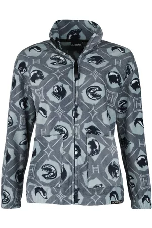 Harry Potter Fleece-Takki - Häuser & Symbole - S- L - varten Naiset