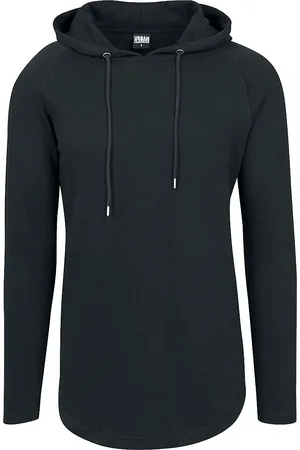 Urban classics Huppari - Long Shaped Terry Hoodie huppari - S- L - varten Miehet