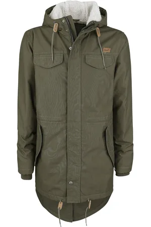 Brandit Talvitakki - Marsh Lake Teddyparka takki - S- XXL - varten Miehet