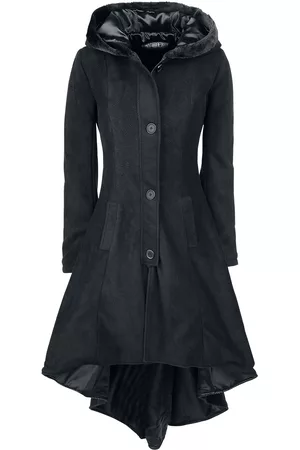 Poizen Industries Gootti Pitkä talvitakki - Memorial Coat - L - varten Naiset