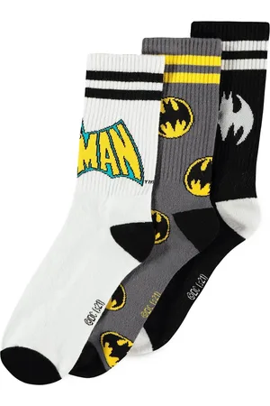 Batman Sukat - Retro Logos - EU 39-42 - varten