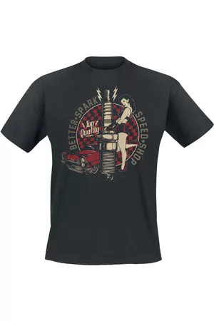 GASOLINE BANDIT Rockabilly T-paita - Better Spark - S- XXL - varten Miehet