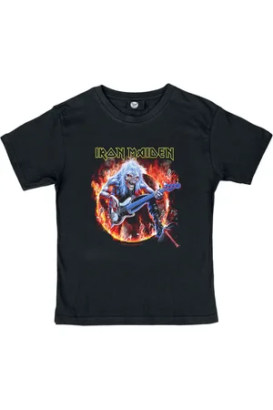 Iron Maiden T-paita - Metal-Kids - Fear Live Flame - 92- 164 - varten lapset