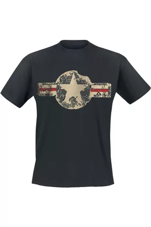 GASOLINE BANDIT Rockabilly T-paita - USAF - S- 4XL - varten Miehet