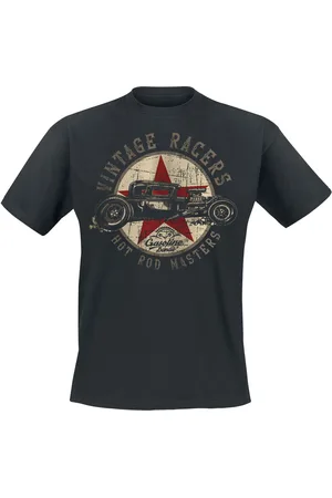 GASOLINE BANDIT Rockabilly T-paita - Vintage Racers - S- 4XL - varten Miehet