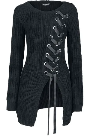 Poizen Industries Gootti Neulepaita - Meleri Top - M- XXL - varten Naiset