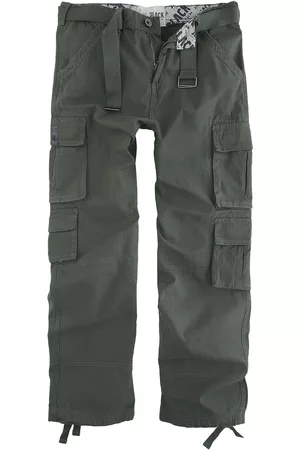 EMP Reisitaskuhousut - Armeijatyyliset vintage-housut - L- XL - varten Miehet