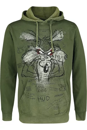 LOONEY TUNES Huppari - Wile E. Coyote - Genius - S- XXL - varten Miehet
