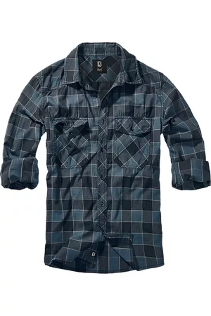Brandit Pitkähihainen - Checkshirt ruutupaita - S- XXL - varten Miehet