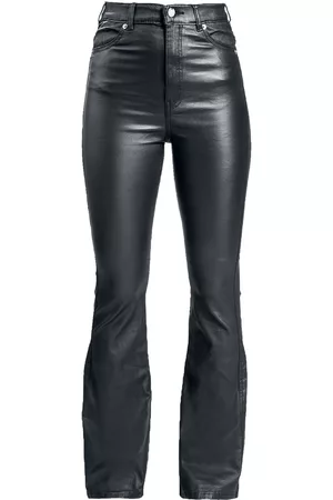 Dr Denim Keinonahkahousut - Moxy Flare - XS- XL - varten Naiset