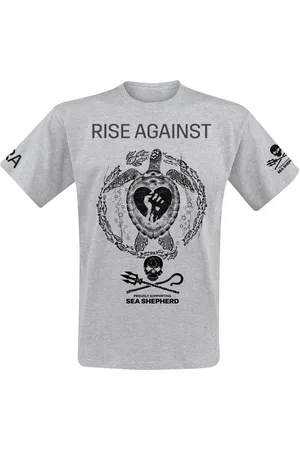 Rise Against T-paita - Sea Shepherd Cooperation - Our Precious Time Is Running Out - S- 3XL - varten Miehet