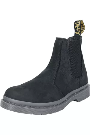Dr. Martens Varsikengät - 2976 - Black Milled Nubuck Wp nilkkurit - EU36- EU37 - varten
