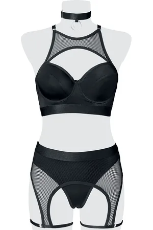 Grey Velvet Gootti Alusasut - Erotikset - M- XL - varten Naiset