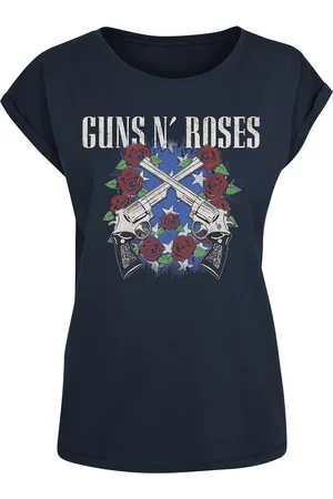 Guns N´Roses T-paita - Pistol Wreath - S- XXL - varten Naiset