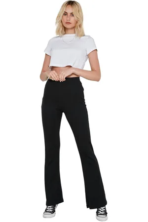 Noisy May Kangashousut - NMPasa Flared Pants - XS- XL - varten Naiset