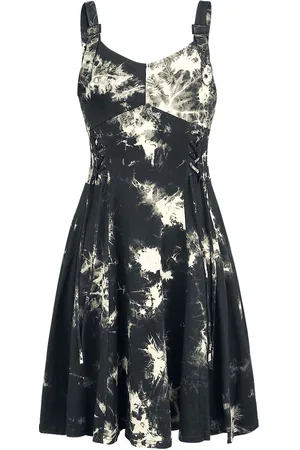 Chemical Black Lyhyt mekko - Malin Tie Dye Dress - S- XL - varten Naiset