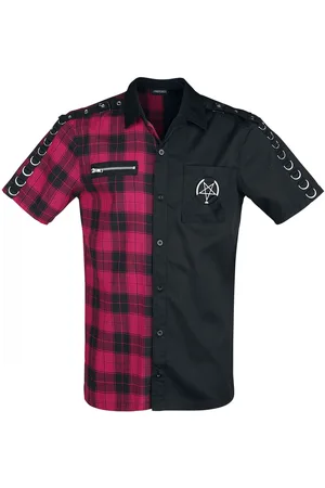 Jawbreaker Gootti Lyhythihainen kauluspaita - Split Shirt - S- XXL - varten Miehet