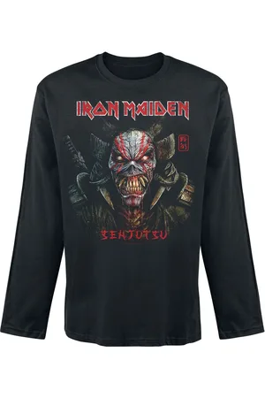 Iron Maiden Pitkähihainen paita - Senjutsu Back Cover - S- L - varten Miehet
